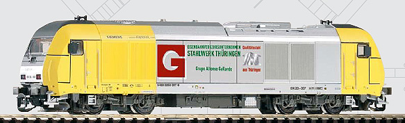 Diesel locomotive Herkules ER20 Stahl aus Thuringen<br /><a href='images/pictures/Piko TT/47587.jpg' target='_blank'>Full size image</a>